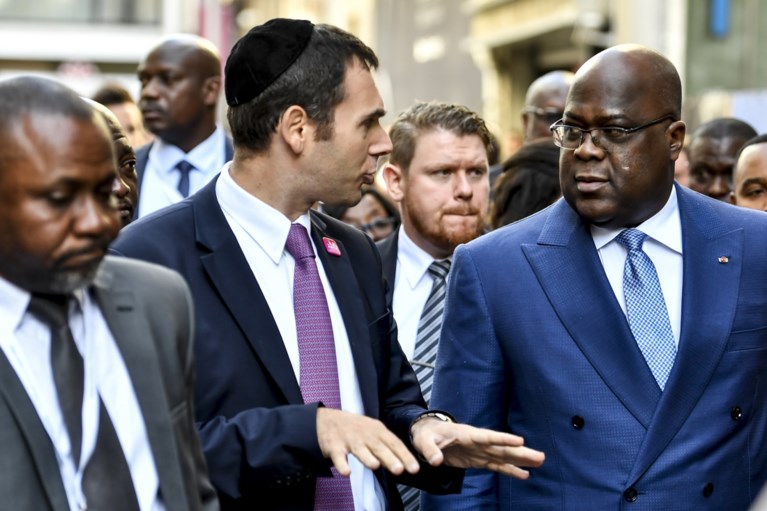 Congolese president brengt bezoek aan Antwerpen