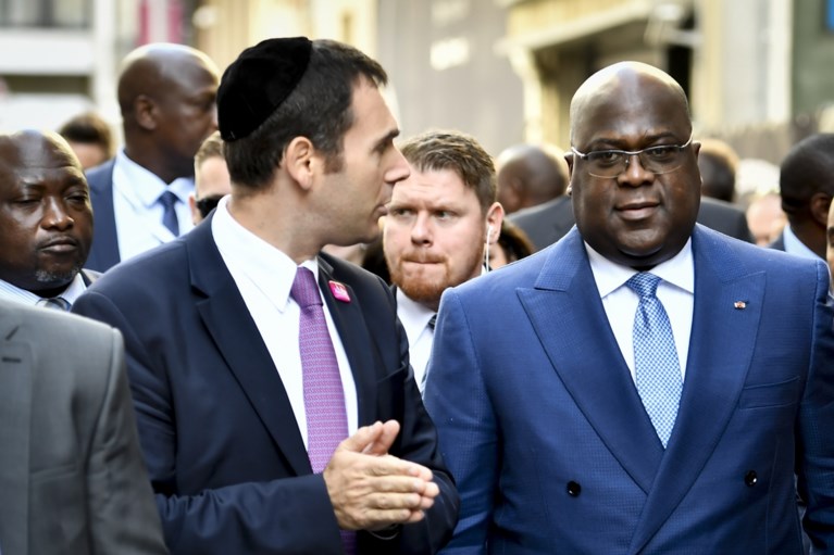 Congolese president brengt bezoek aan Antwerpen