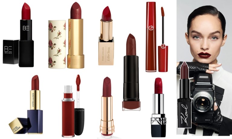 Tien bloedrode lippenstiften voor Halloween