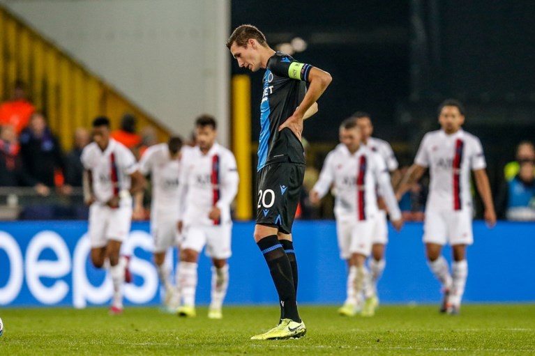 Club Brugge gaat tegen PSG na rust kopje-onder, invaller Mbappé maakt er nog pijnlijke avond van