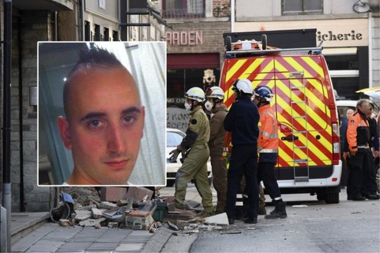 Eén dode en twee gewonden nadat gebouw instort in centrum van Bergen: “Franck zou binnenkort papa worden”