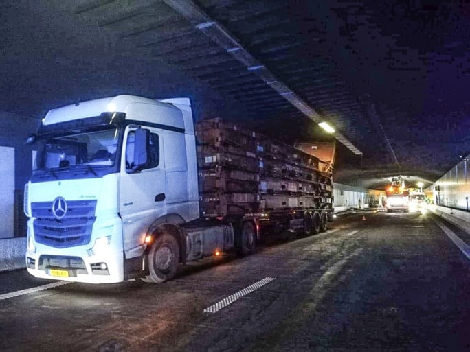 Beverentunnel op Antwerpse Ring weer open na noodherstelling