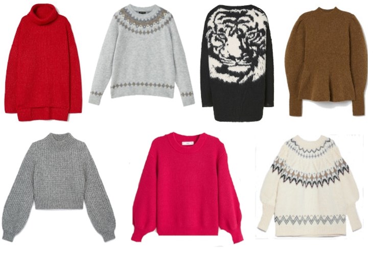 Van kleurrijk tot oversized: deze truien houden je warm
