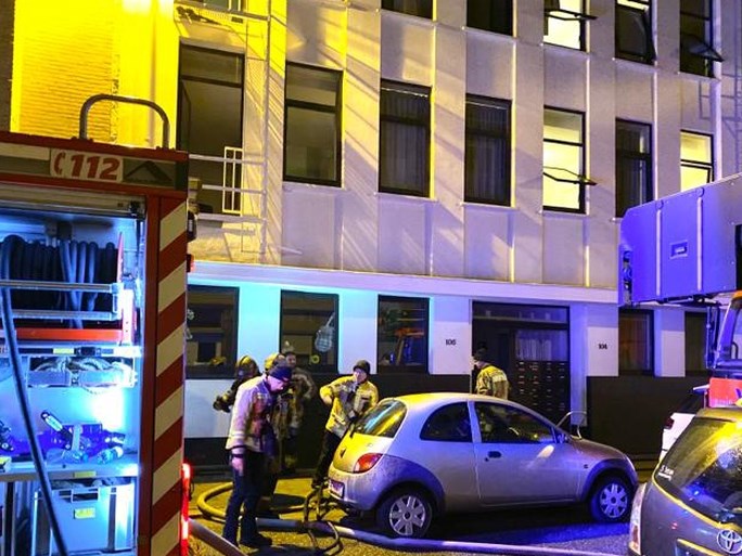 Studio’s tijdelijk onbewoonbaar na nachtelijke brand