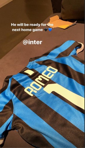 Proficiat Romeo! Romelu Lukaku viert eerste verjaardag zoontje (en daar hoort een toepasselijk cadeautje bij)