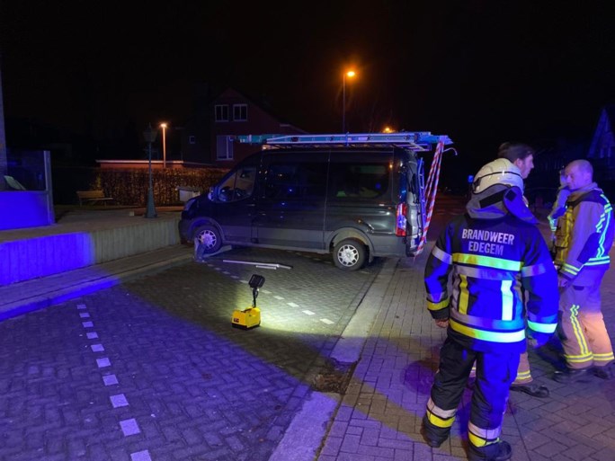 Bestuurder gewond bij ongeval in Kontich