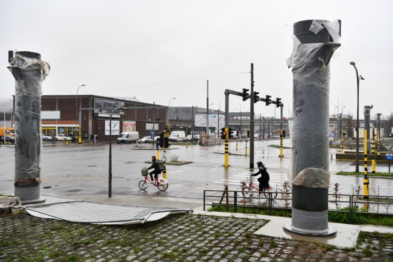Wandelbrug tussen Spoor Oost en Sportpaleis wordt geplaatst, Noordersingel afgesloten