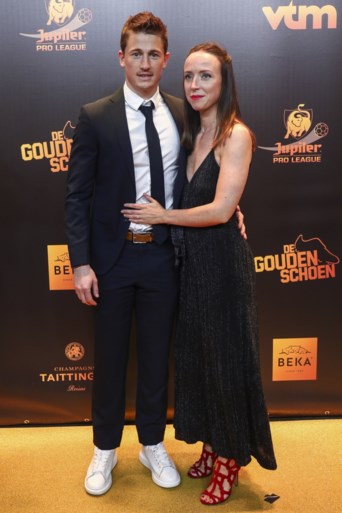 Voetballers, glitter én Miss België op de rode loper van de Gouden Schoen: bekijk hier de mooiste beelden