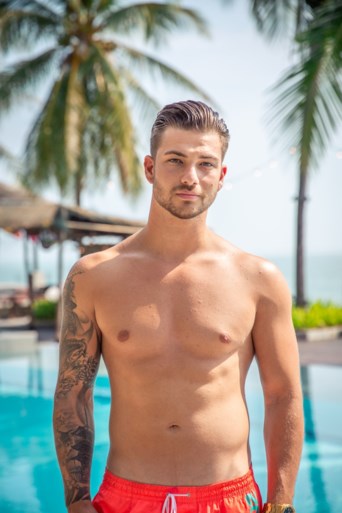 Christophe (23) uit Wuustwezel is een van de verleiders van ‘Temptation island’