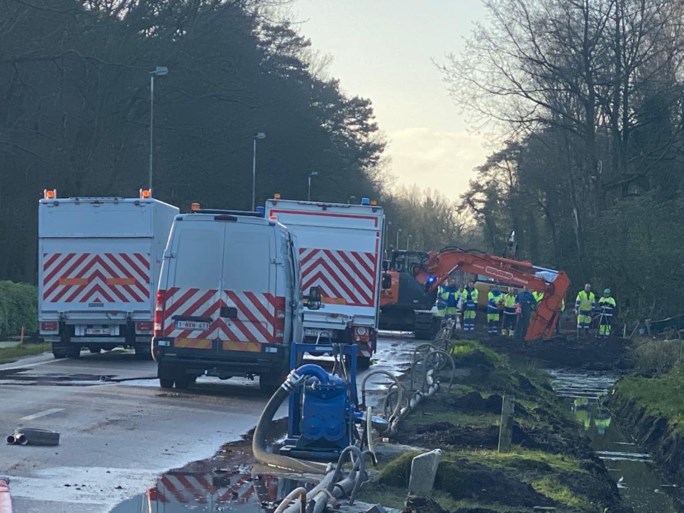 Botermelkbaan tijdlang afgesloten door gaslek
