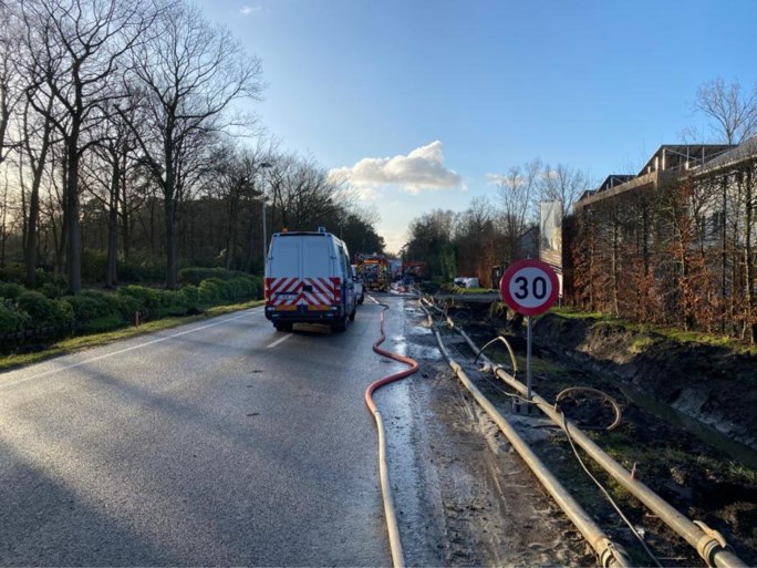 Botermelkbaan tijdlang afgesloten door gaslek
