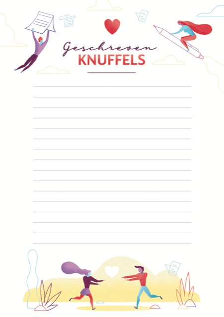 Antwerpse Illustratrice Ontwerpt Briefpapier Blijf Binnen Antwerpen Gazet Van Antwerpen Mobile