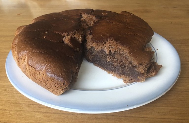 Deze chocoladetaart maken zonder eieren en boter, lukt dat?