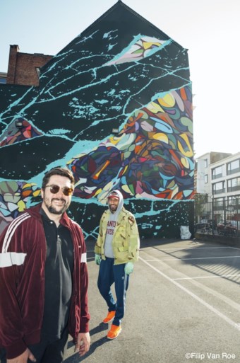 Uittip in eigen land: de graffitikunst van Matthias Schoenaerts