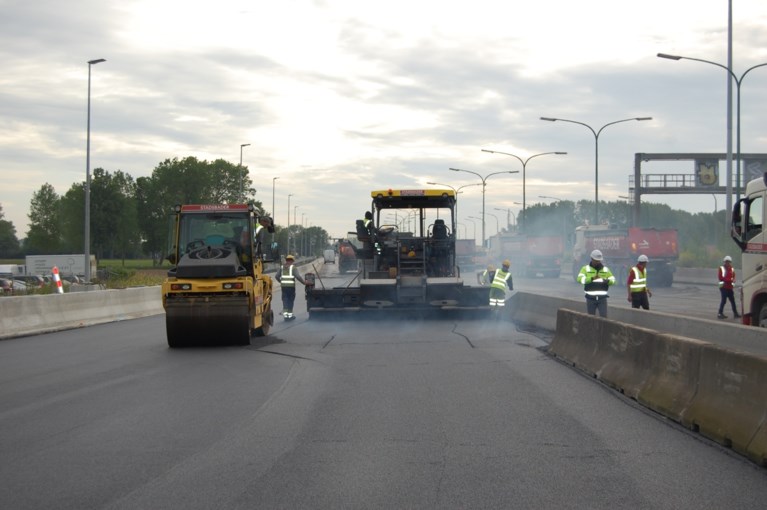 Werf E17 verandert woensdag van rijrichting