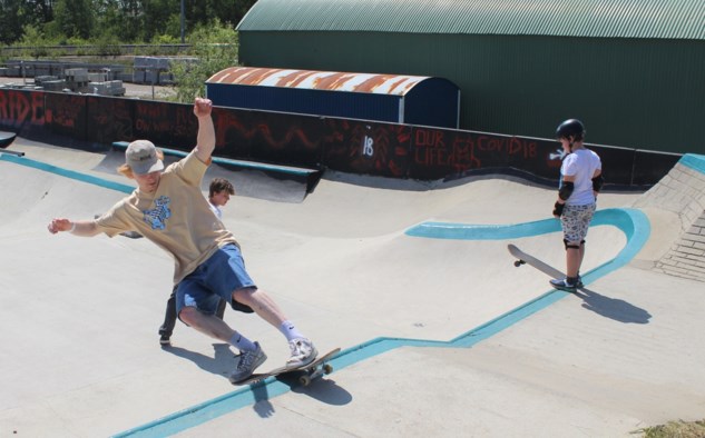 Skatepark Op Transit M Heropent Na Twee Maanden Verplichte S Mechelen Gazet Van Antwerpen