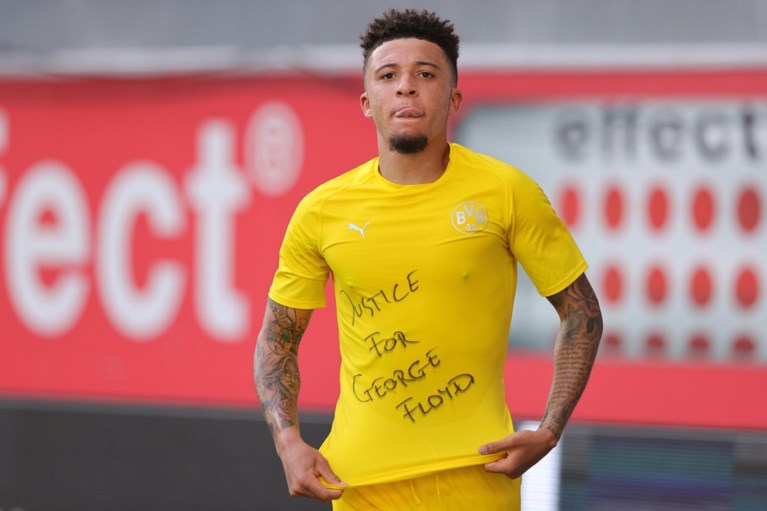 Ook Axel Witsel en Thorgan Hazard knielen op training tegen racisme