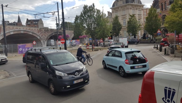 “Aangekondigde chaos”: heel Antwerpen staat stil