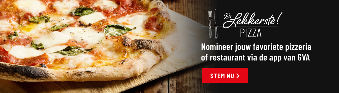 banner de lekkerste pizza