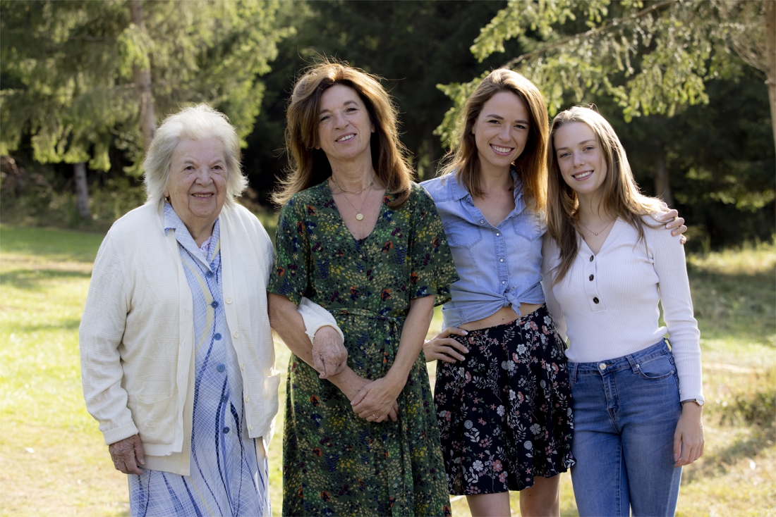 Four generations of Planckaert women: “It sometimes clashes.  It …