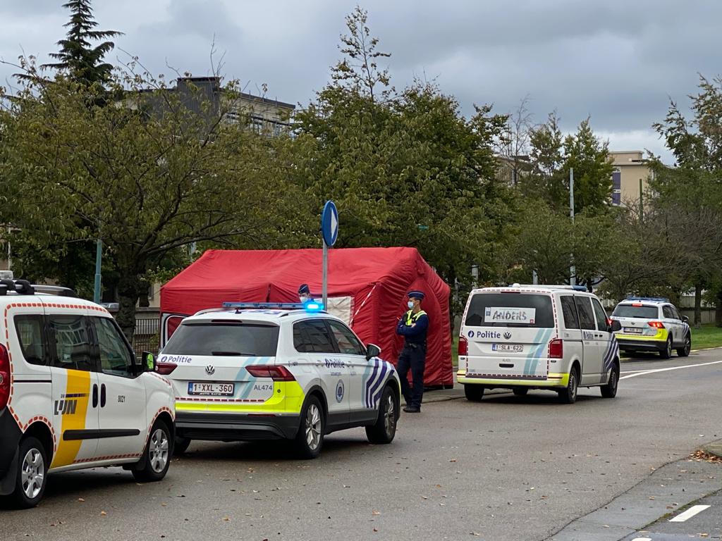 Very elderly man dies after being hit by a bus: bus in b … (Left bank)