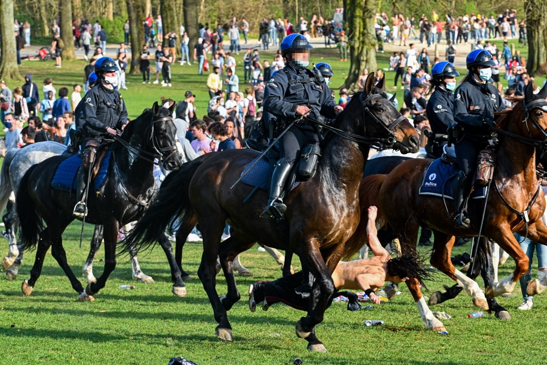 Vrouw (42) die door politiepaard werd omvergereden op La Boum: “Het was géén ongeval”