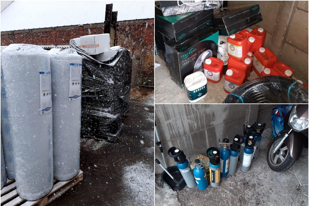 Politie voorkomt opbouw van cannabisplantage in garagebox