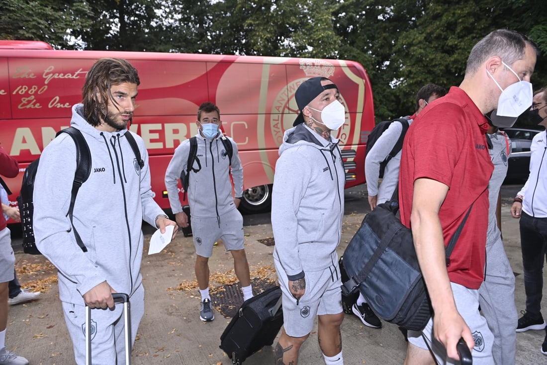 Antwerp vertrekt vandaag met 20 spelers naar Athene