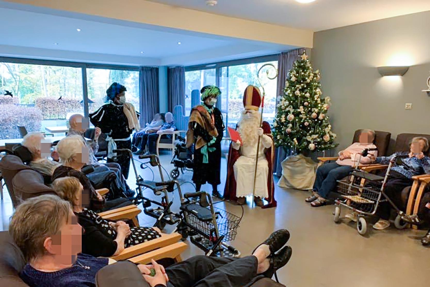 Sinterklaas visit in Mols rest home caused corona drama by ‘hyperspreader’: “Fast outbreak through the air from one source” (Mol)