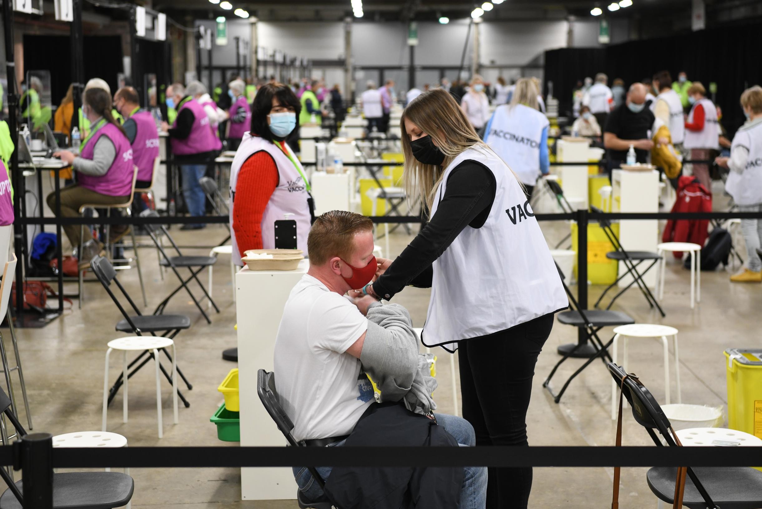 Non-Antwerp residents are also welcome in the Antwerp Expo (Antwerp) vaccination center from next week