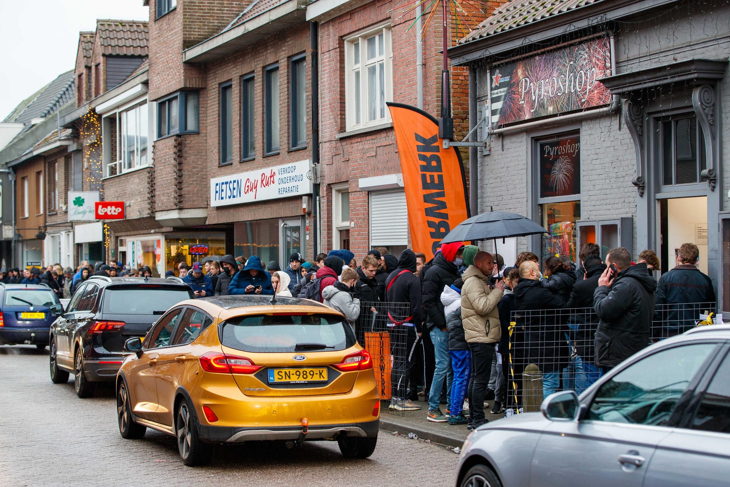 Fireworks tourism peaks in Baarle-Hertog: “The Dutch want to end the gloomy year with a bang” (Baarle-Hertog)