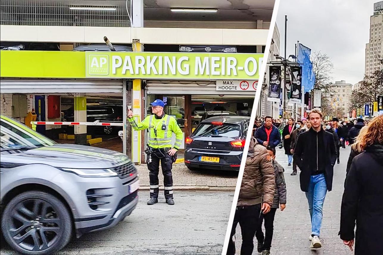 Dutch shoppers again cause crowds in Antwerp: traffic chaos in the center, 6,500 train travelers (Antwerp)