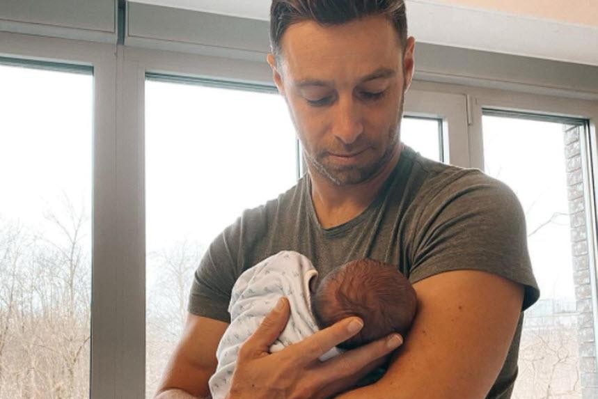 Louis Talpe is daddy again: “blessed to hold you in our arms”