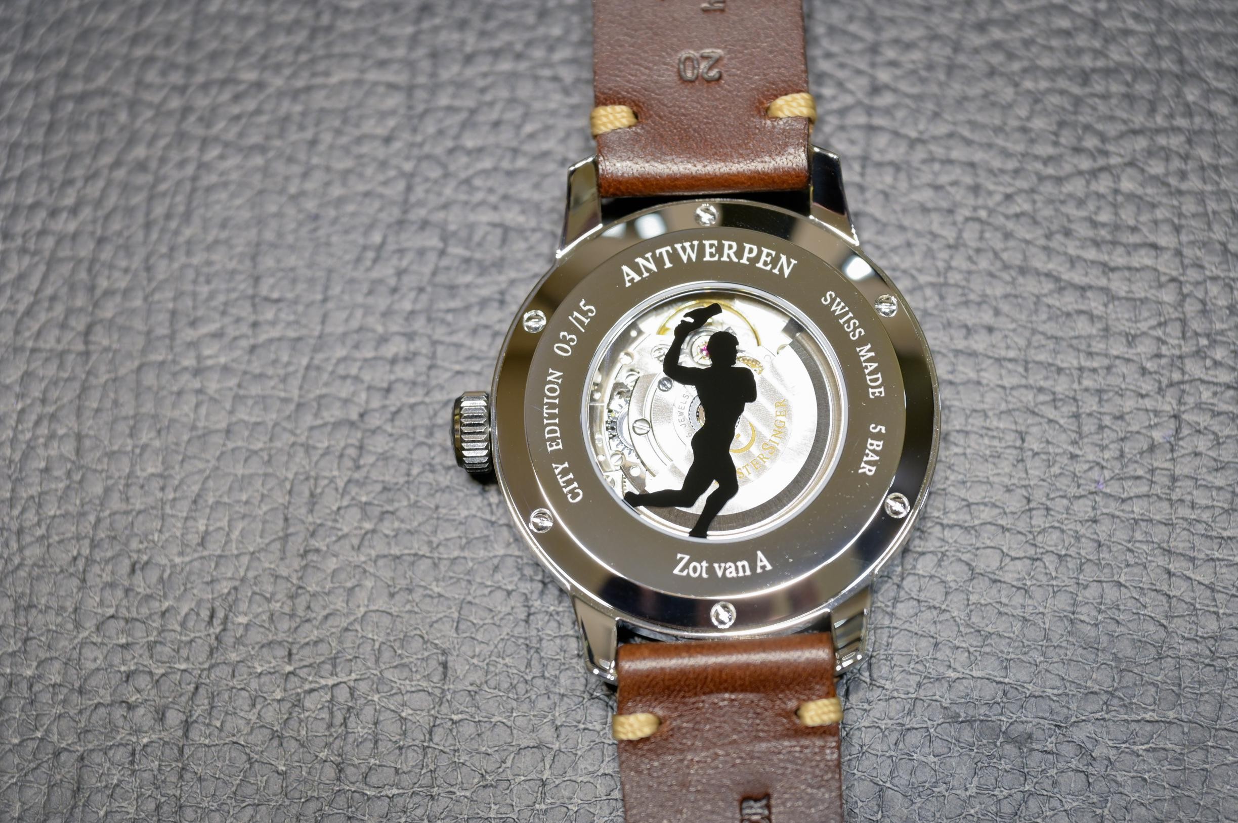 Juwelier Colman brengt exclusief horloge voor trotse Antwerpenaar uit:  vijftien exemplaren en prijskaartje van 1.790 euro (Antwerpen) | Gazet van  Antwerpen Mobile