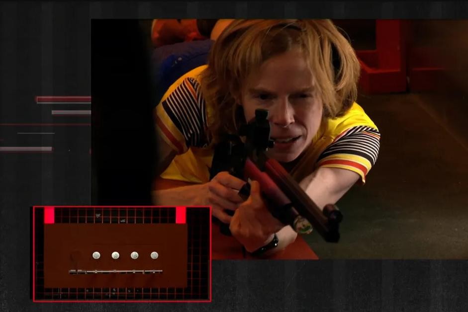 “Oudje” Mieke Gorissen klopt jonkie Jutta Verkest in De container cup