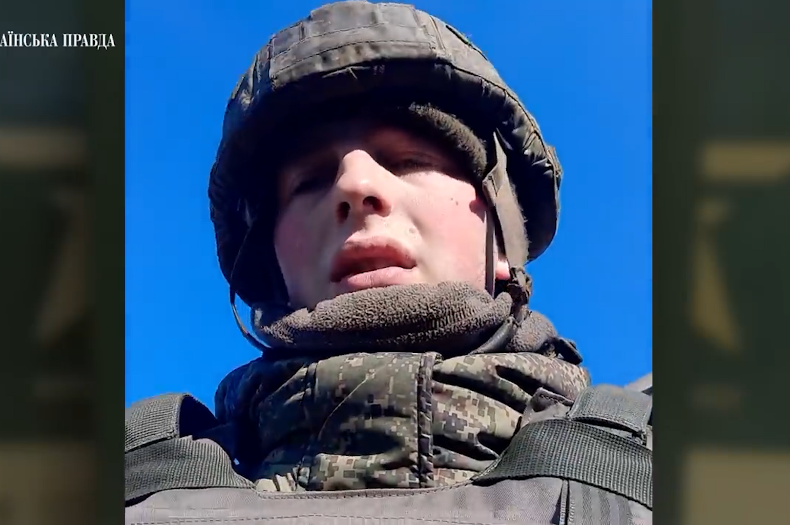 Молодой русский лейтенант снял на видео подбитый его танк
