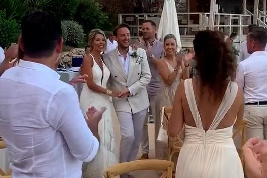 This is how Hanne Troonbeeckx and Steffen Brans got married in Ibiza