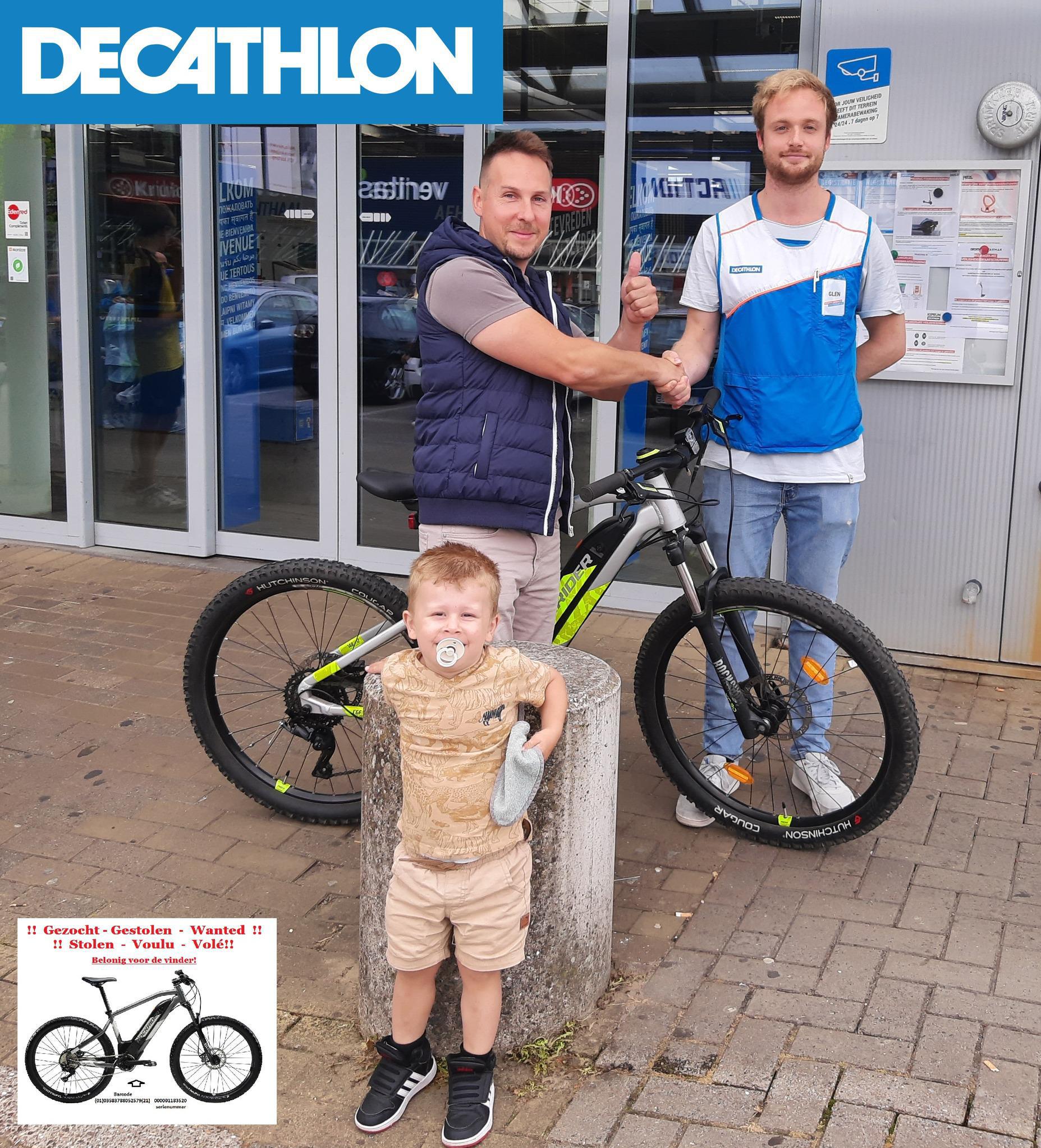 ik ben gelukkig Compliment mager Decathlon geeft Erwin nieuwe mountainbike in bruikleen nadat vorige was  gestolen in winkel: “Al een uur gaan fietsen” | Gazet van Antwerpen Mobile