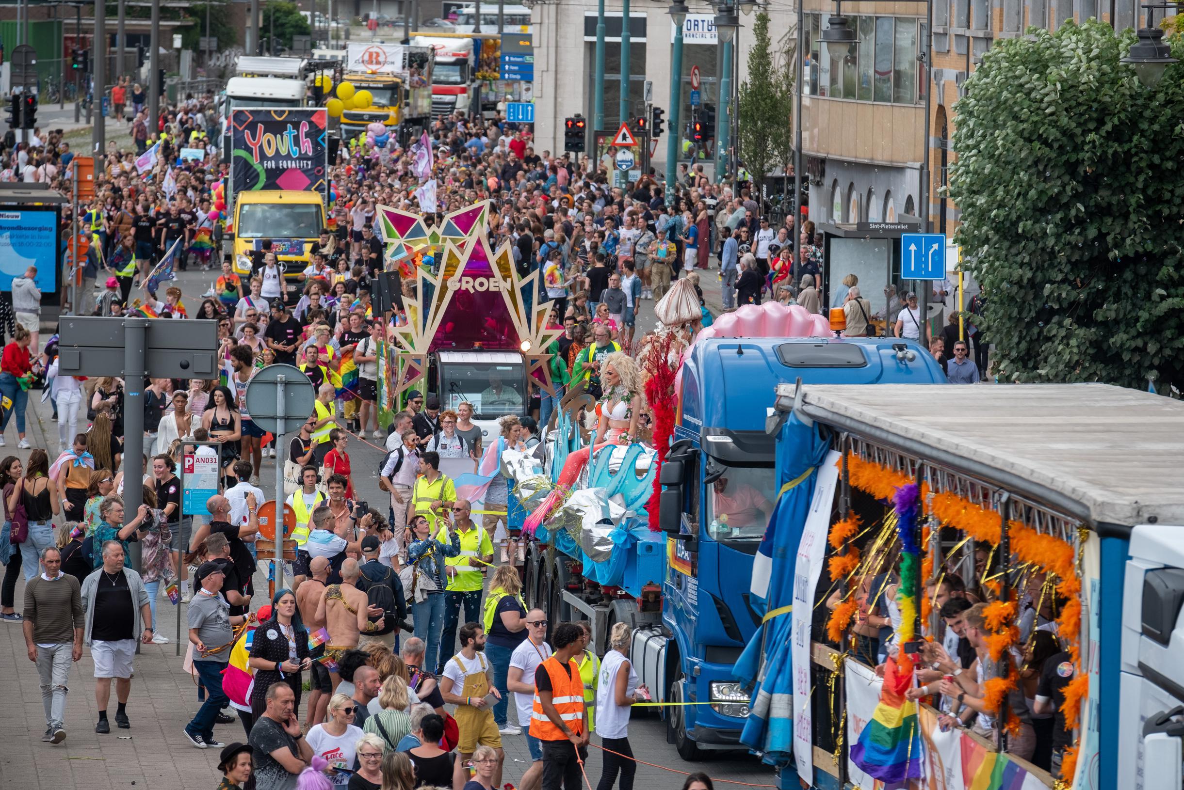 Nieuwe Route Parade Antwerp Pride Gaat Door Kloosterstraat (Antwerpen ...