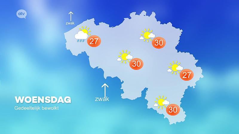 Weerbericht dinsdag 23 augustus 2022 | Gazet van Antwerpen