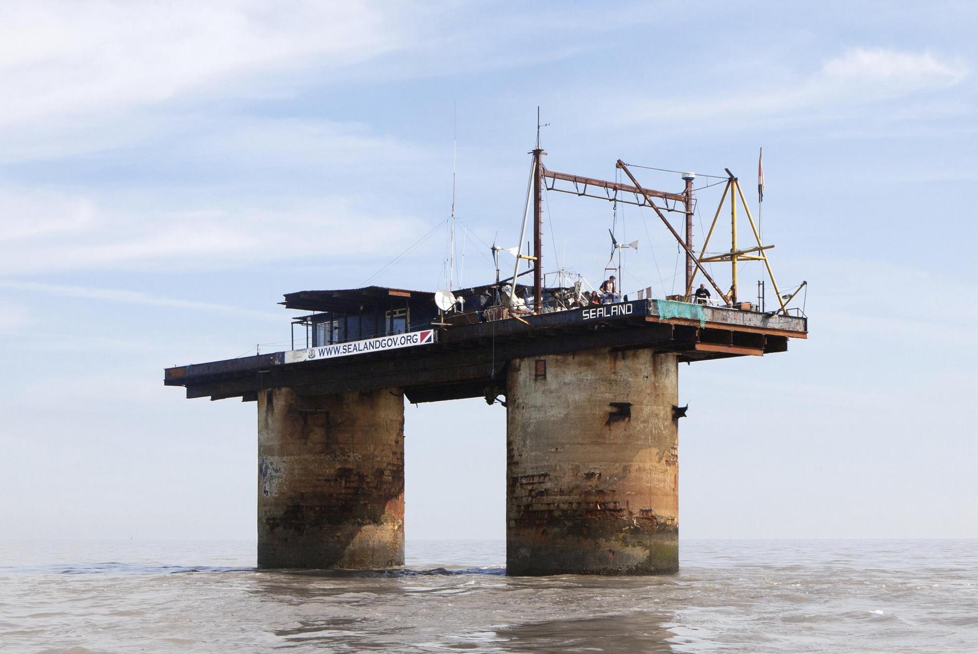 Lord of barones worden? Dat kan in Sealand: het ‘kleinste land ter