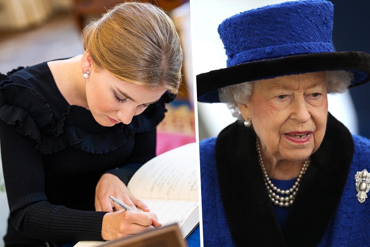 Princess Elizabeth also pays tribute to Queen Elizabeth II, and she didn’t just do it with what she wrote in the mourning log