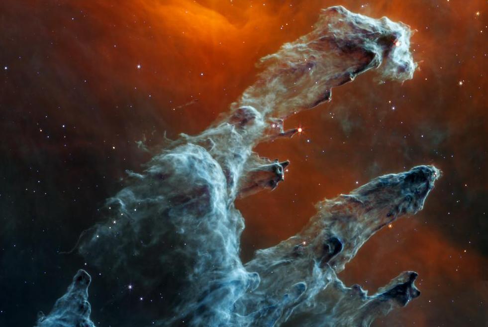 La NASA condivide ancora una volta straordinarie immagini dei “pilastri della creazione”.