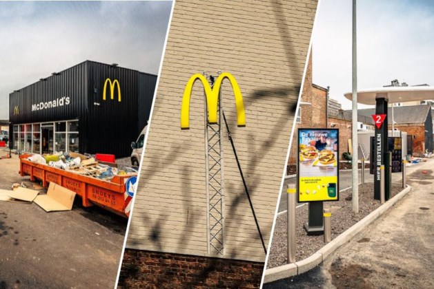 McDonald’s apre un ristorante temporaneo a Mechelen e non risparmia sforzi (Mechelen)