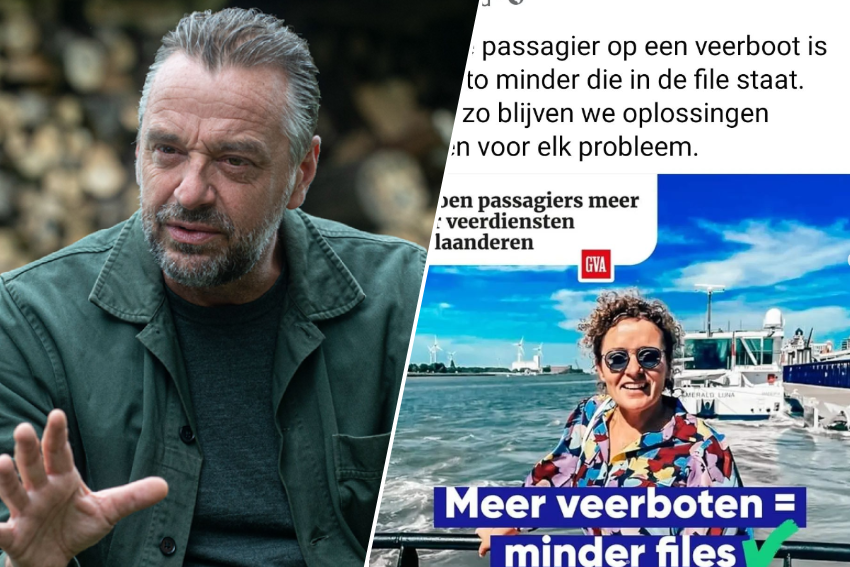 Tom Waes Doet Zijn Beklag Bij Lydia Peeters Over Antwerpse Veerdienst ...