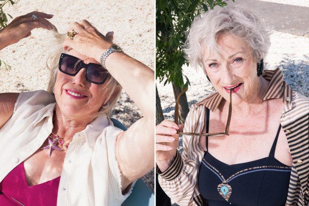 Flemish Seniors Embrace Body Confidence and Pose in Bathing Suits: Inspired by Martha Stewart at Age 81