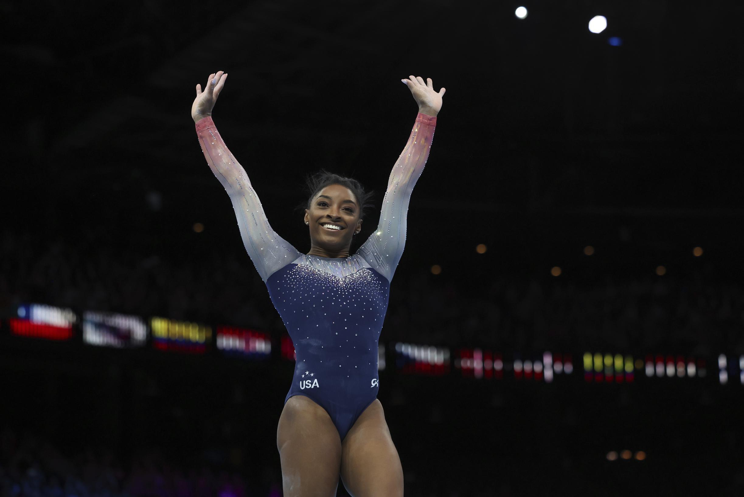 Simone Biles nu officieel de GOAT, met nummer 33 (!) in de kast en eerste  gouden medaille op WK Turnen in Antwerpen | Gazet van Antwerpen Mobile