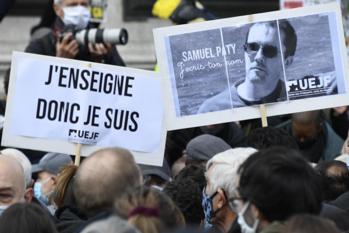 Rechtszaak rond onthoofde Franse leraar Samuel Paty start maandag: zes minderjarigen voor de rechter