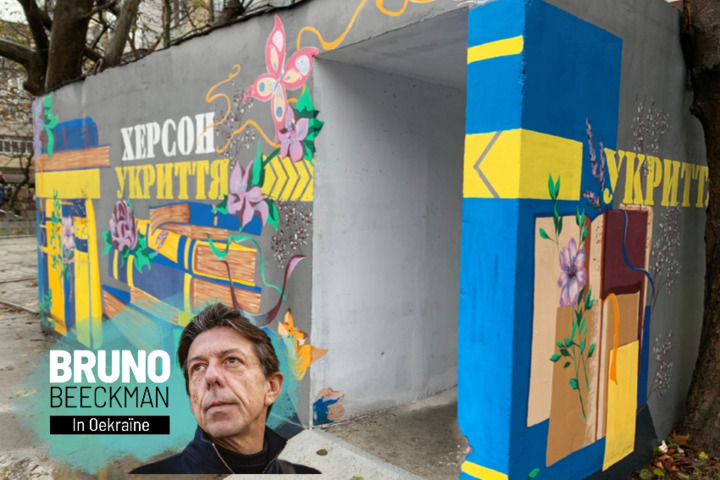 DAGBOEK. Bruno Beeckman in Oekraïne: “Een nieuwe dag, een nieuwe schuilkelder”