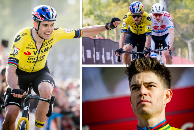 Wout van Aert’s unusual winter has a perfect ending: “It was not always easy to keep looking at the bigger picture”